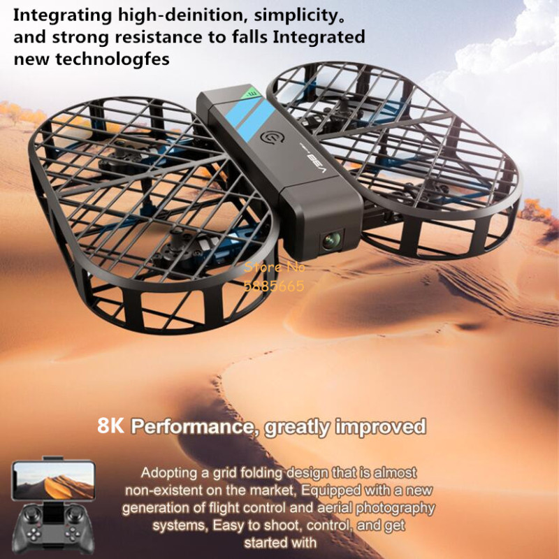 Drone Controller Screen - 8K HD-Kamera 360° ° Schutz Optischer