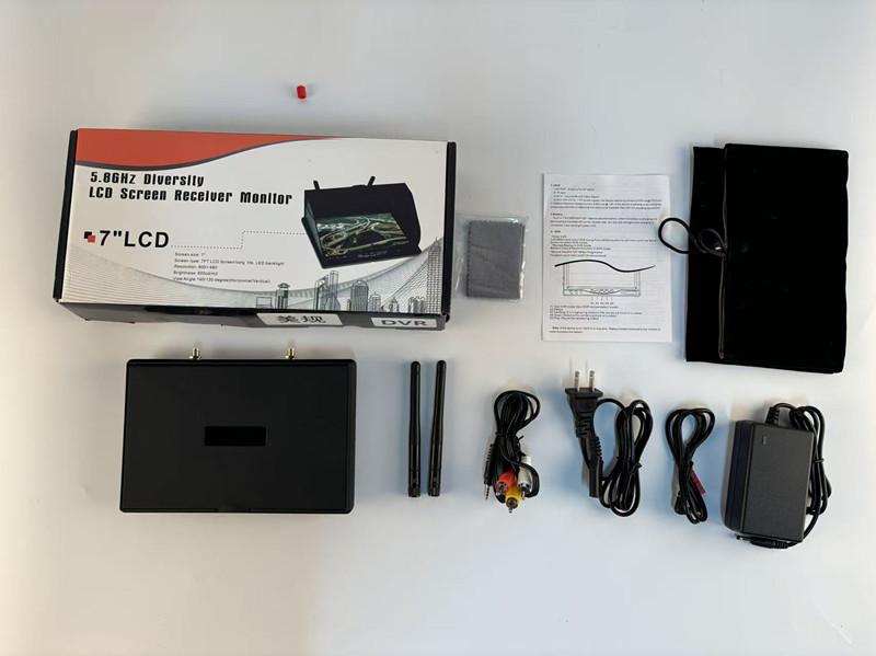 Drone Controller Screen - 5,8G FPV DVR LS5802D 7-Zoll-Monitor LCD-Bildschirm