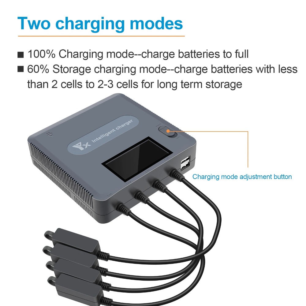 6-in-1 Digital-Anzeige Akkulad – Drone Charging Hub Bewertung und Preis