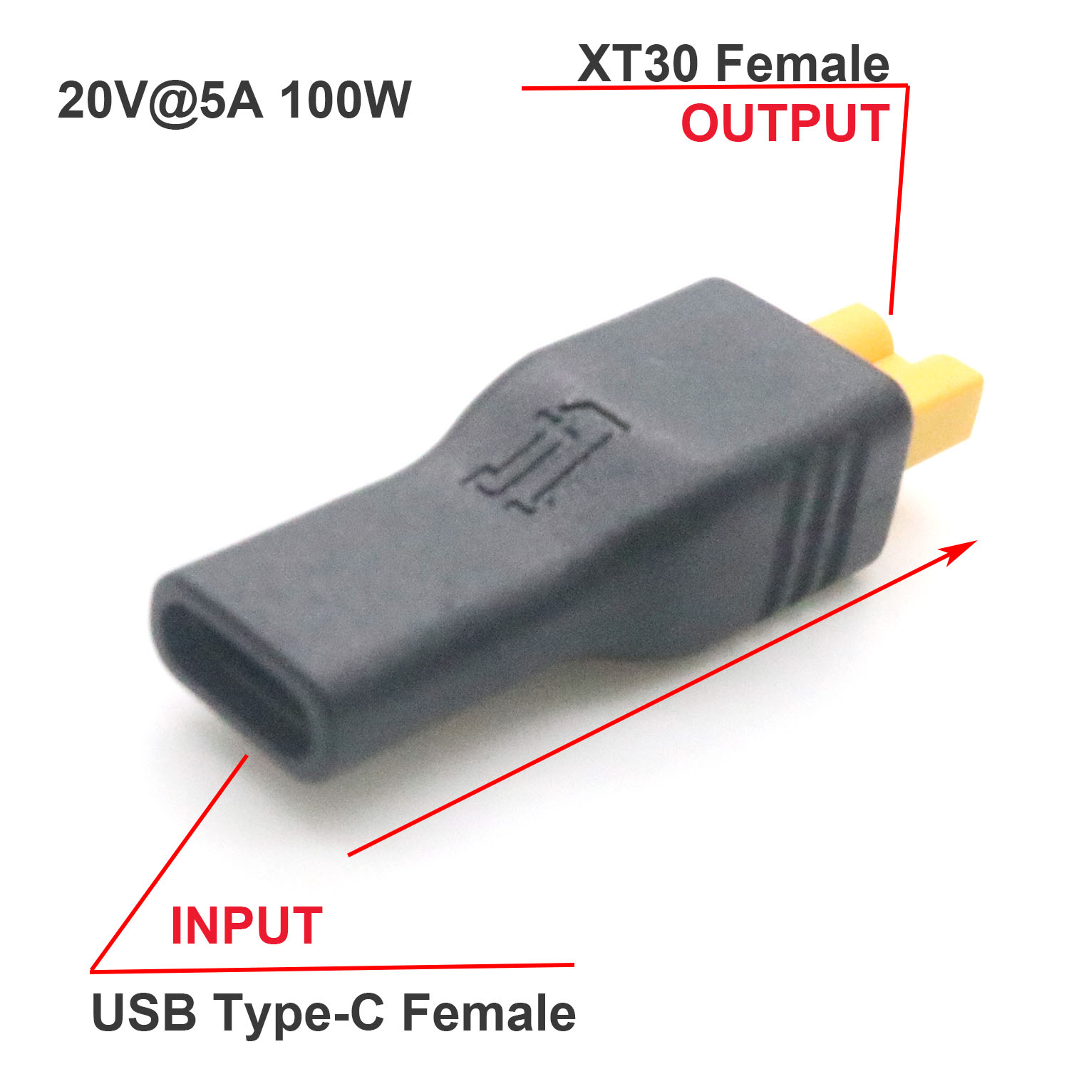 1pc USB Typ C Weibliche Eingan – Drone Battery Adapter Bewertung und Preis