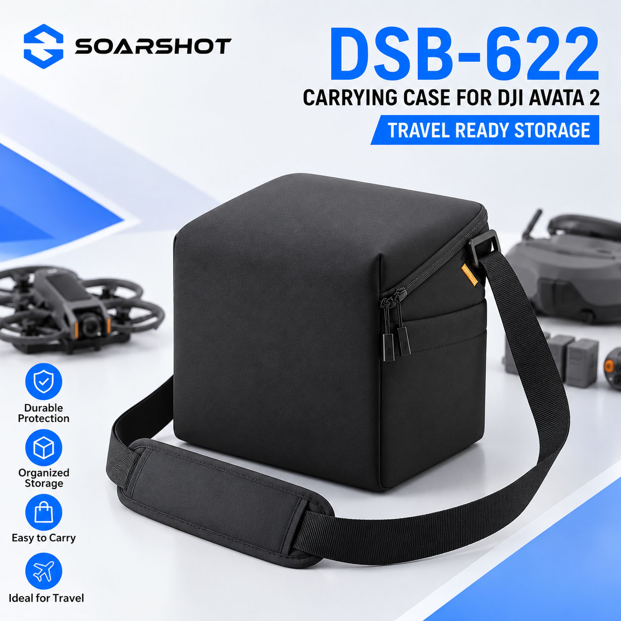 SOARSHOT Tragetasche für DJI A – Drone Carrying Case Bewertung und Preis